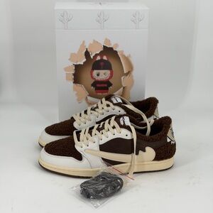 Cold Sins Jack the Ripper x Labubu Custom Mocha Sneakers, Size 10.5M